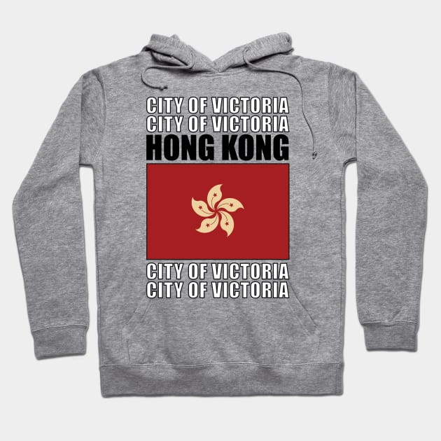 Flag of Hong Kong Special Administrative Region of the People's Republic of China Hoodie by KewaleeTee